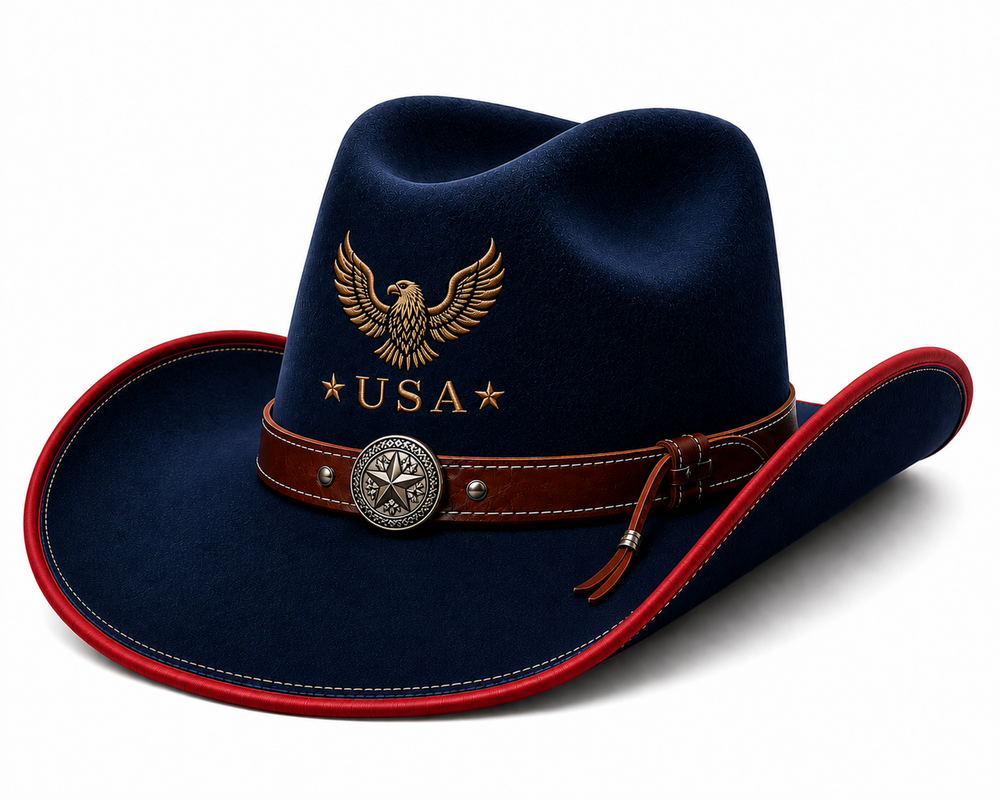 USA Themed Cowboy Hat