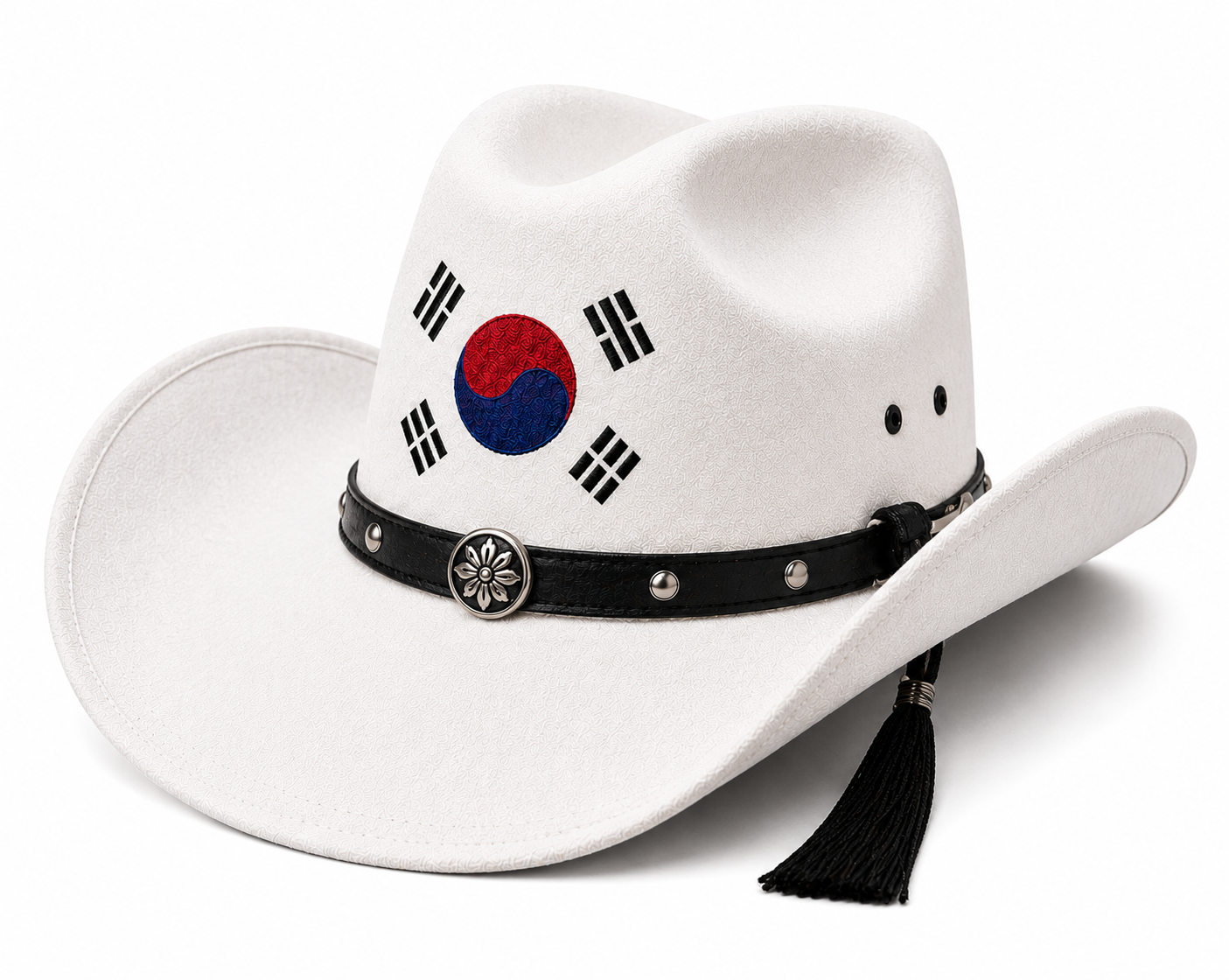 South Korea Themed Cowboy Hat