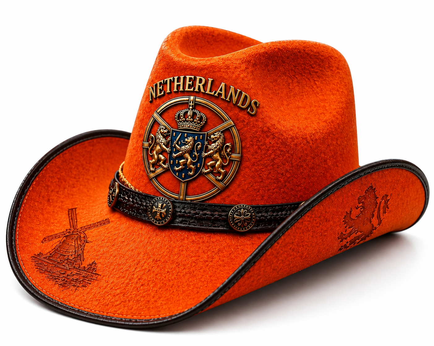 Netherlands Themed Cowboy Hat