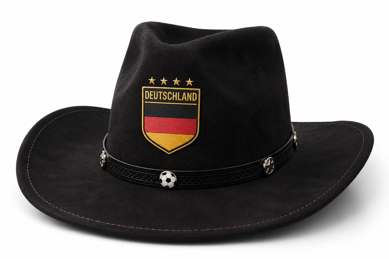 Germany Themed Cowboy Hat