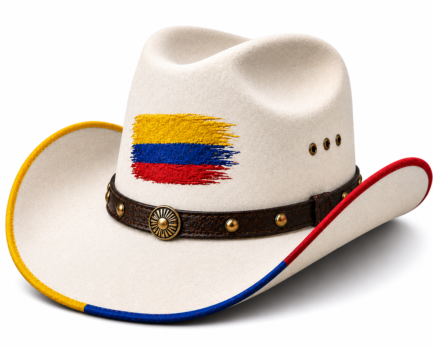 Colombia Themed Cowboy Hat