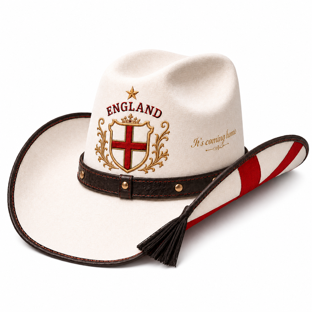 England Themed Cowboy Hat