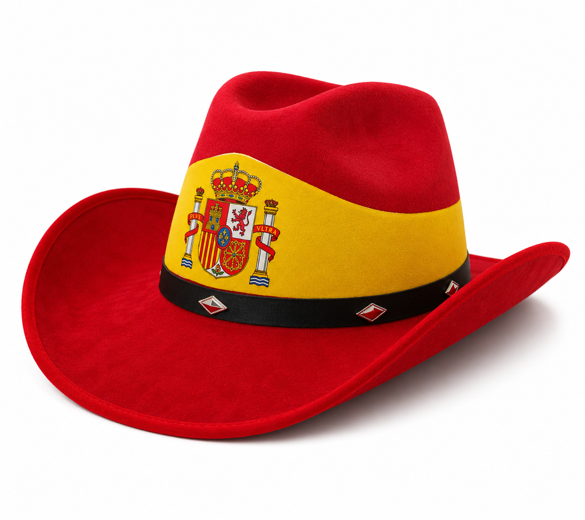 Spain Themed Cowboy Hat