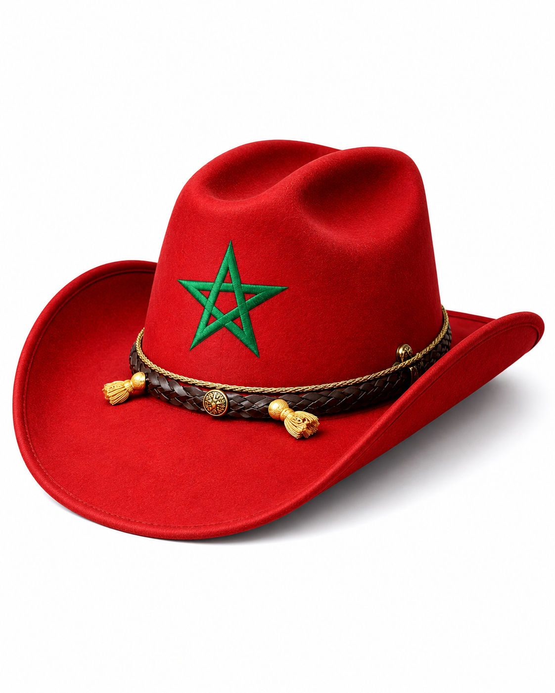 Moroccan Themed Cowboy Hat