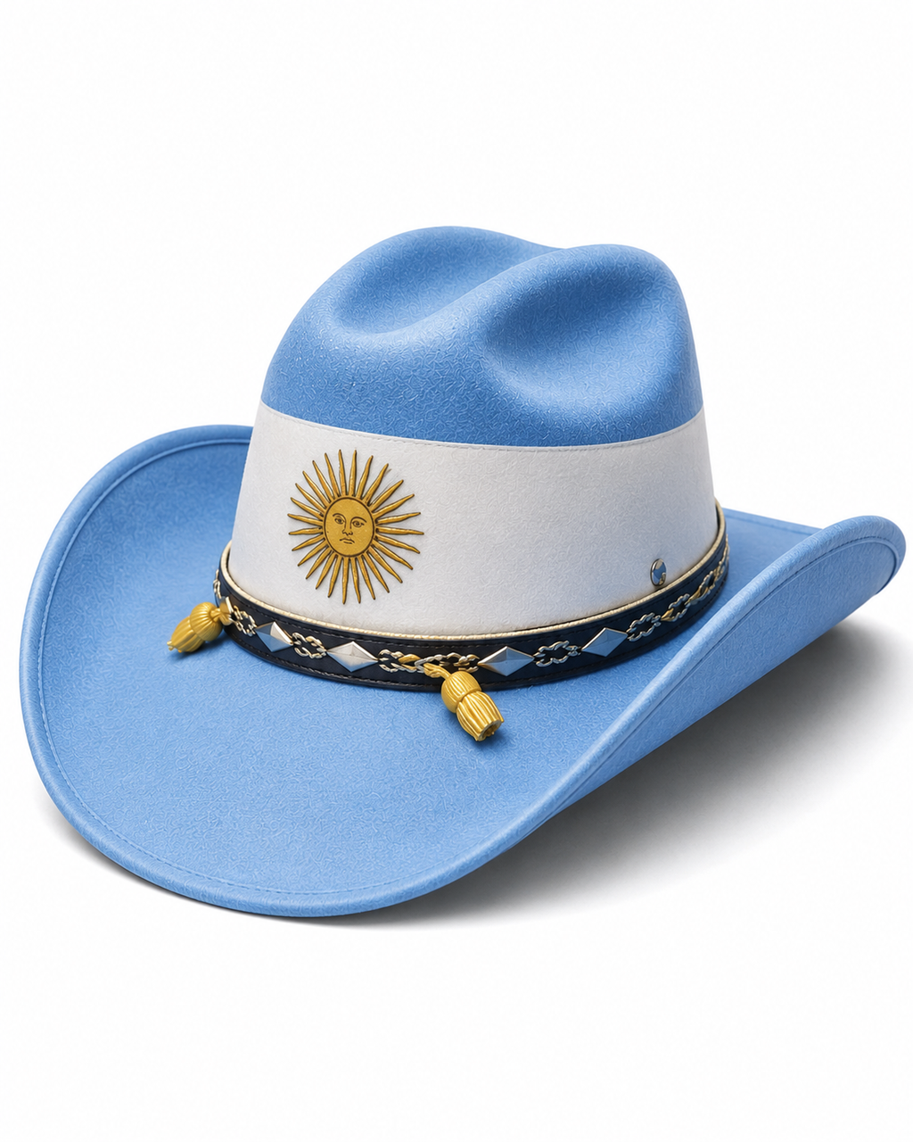 Argentina Themed Cowboy Hat