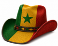 Senegal Themed Cowboy Hat