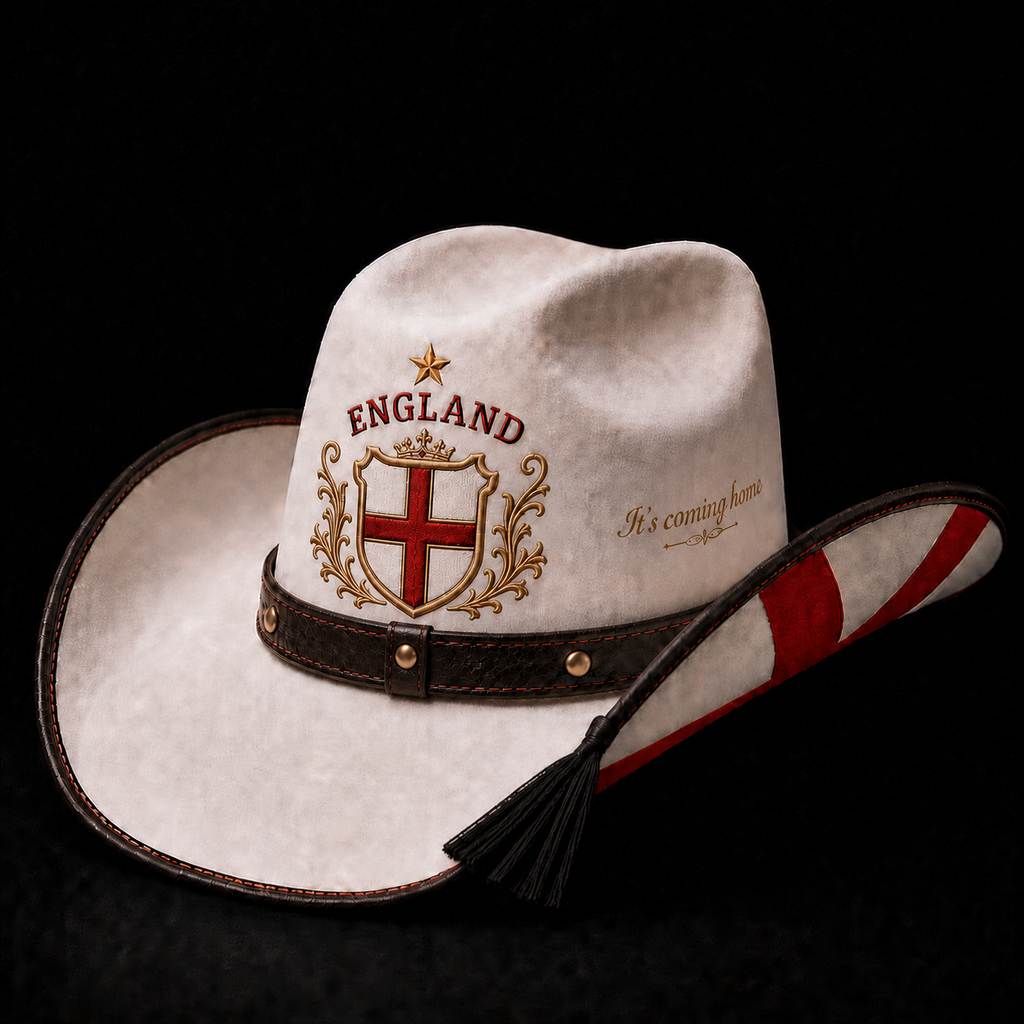 England Themed Cowboy Hat