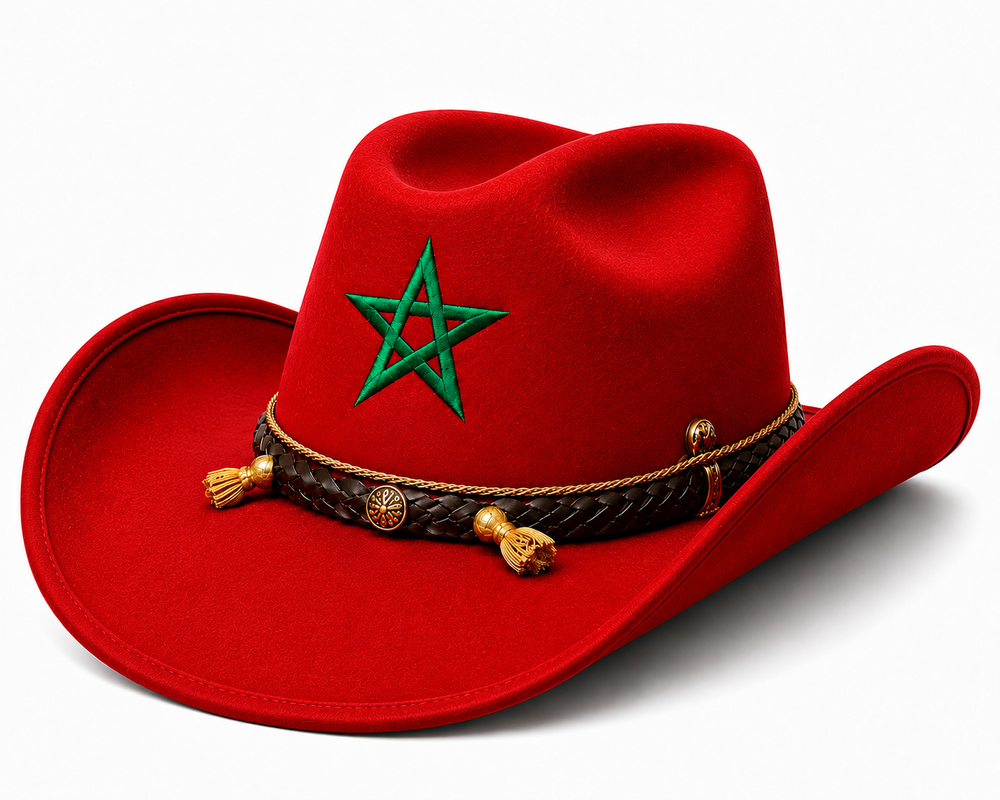 Moroccan Themed Cowboy Hat