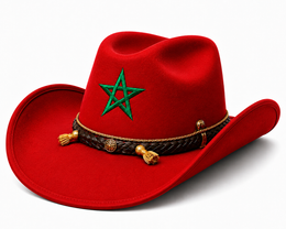 Moroccan Themed Cowboy Hat