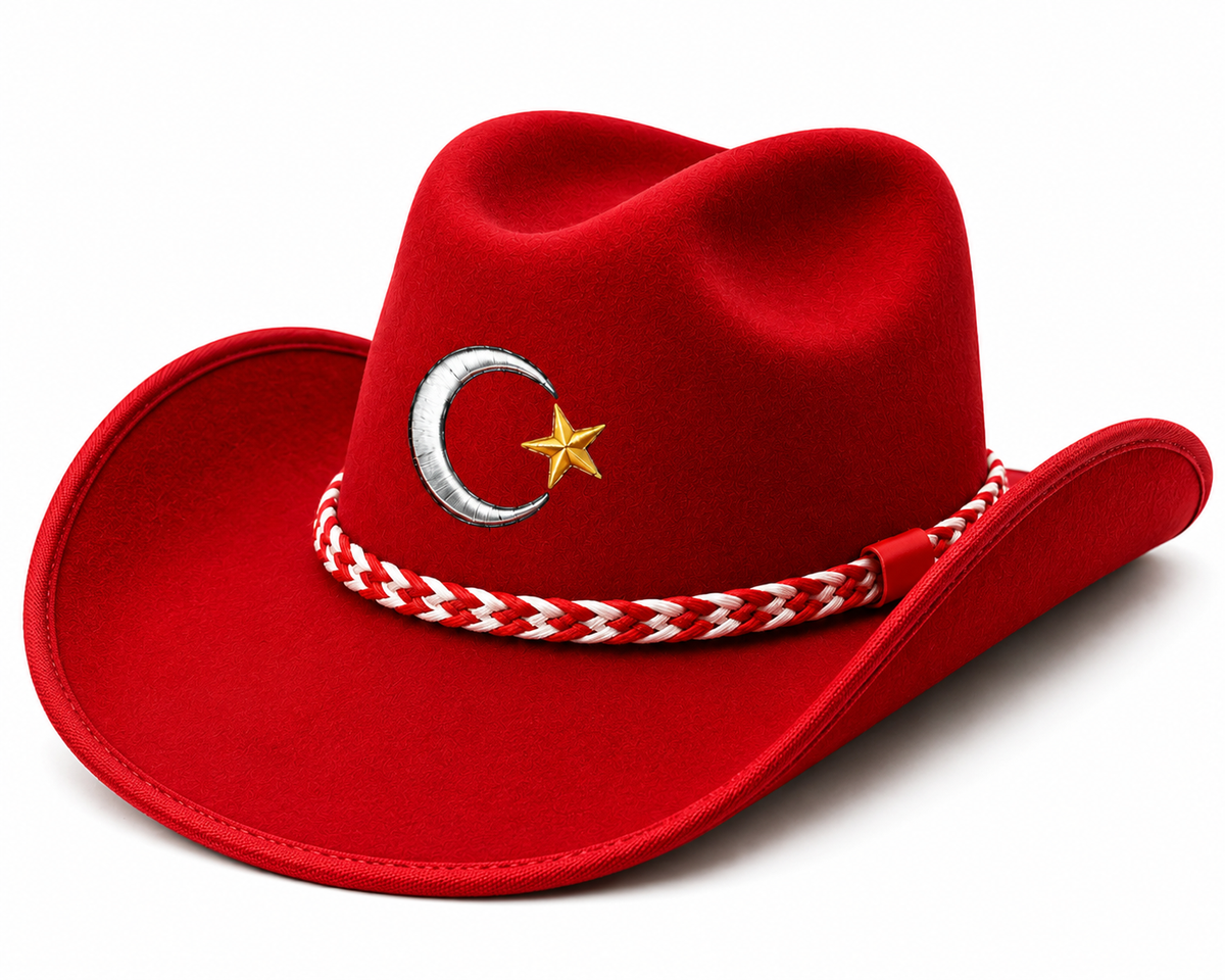 Turkey Themed Cowboy Hat